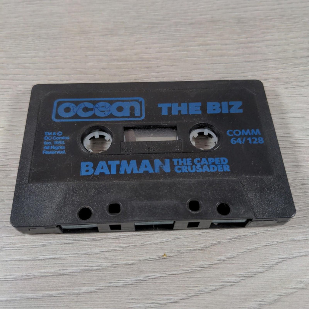Batman The Caped Crusader Commodore 64 C64 Game Cassette Only Tested & Working