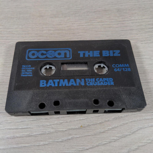 Batman The Caped Crusader Commodore 64 C64 Game Cassette Only Tested & Working - Retrorama UK