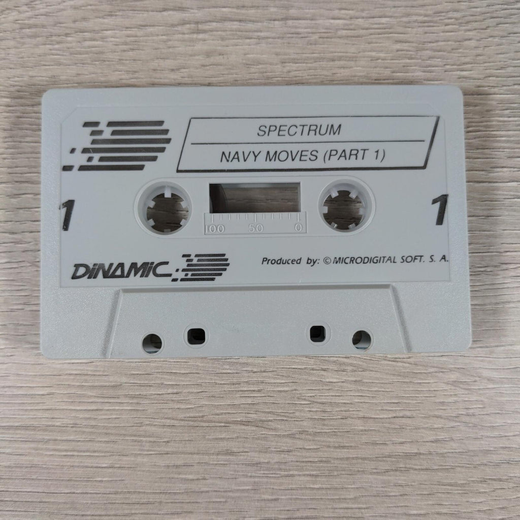 Navy Moves ZX Spectrum 48K 128K Video Game Cassette