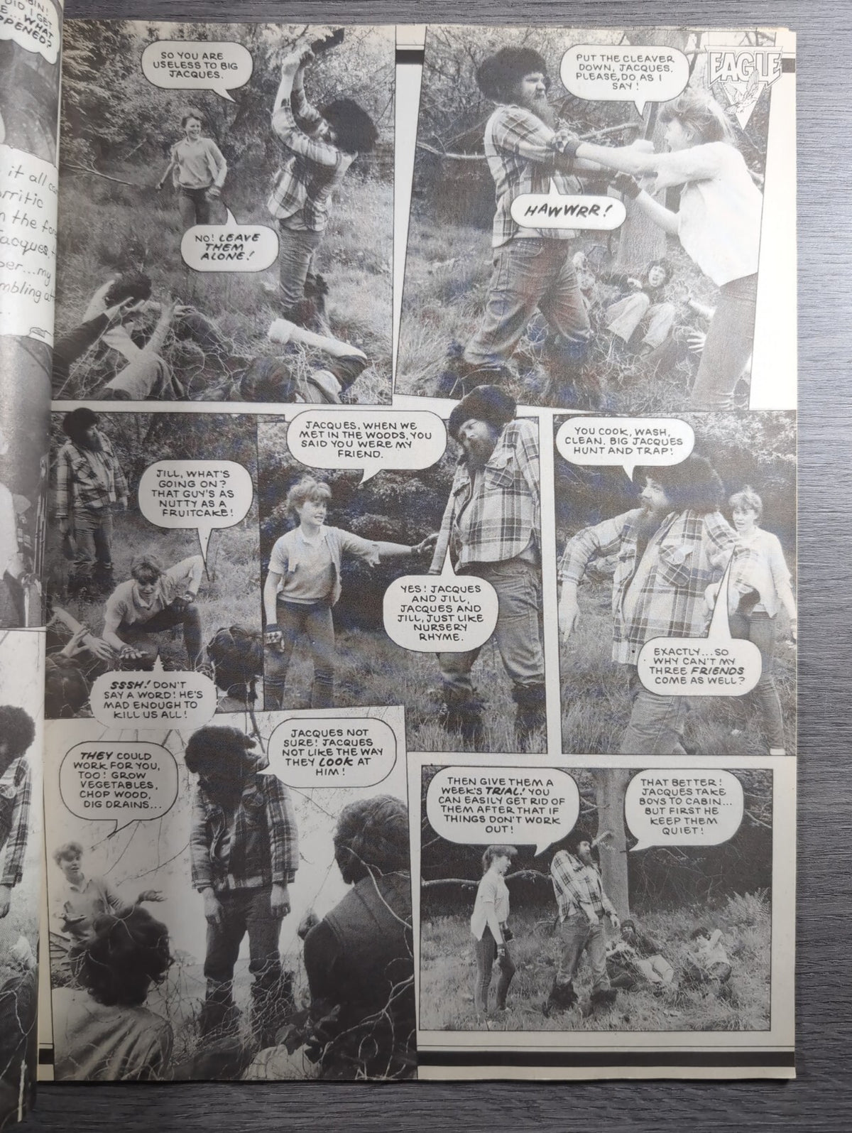 Eagle Comic 27th August 1983 Vintage Retro UK Comic