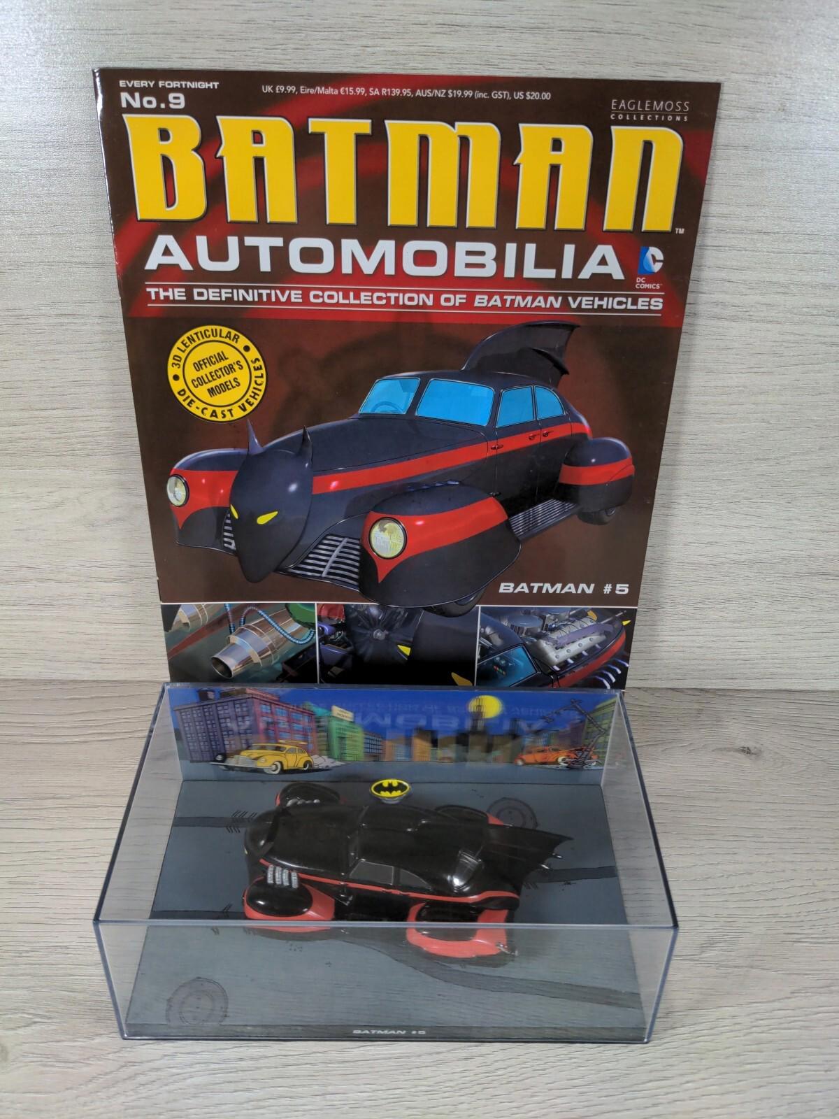 Eaglemoss Batman Automobilia Issue No 9 Batman #5  DC Comics - Retrorama UK