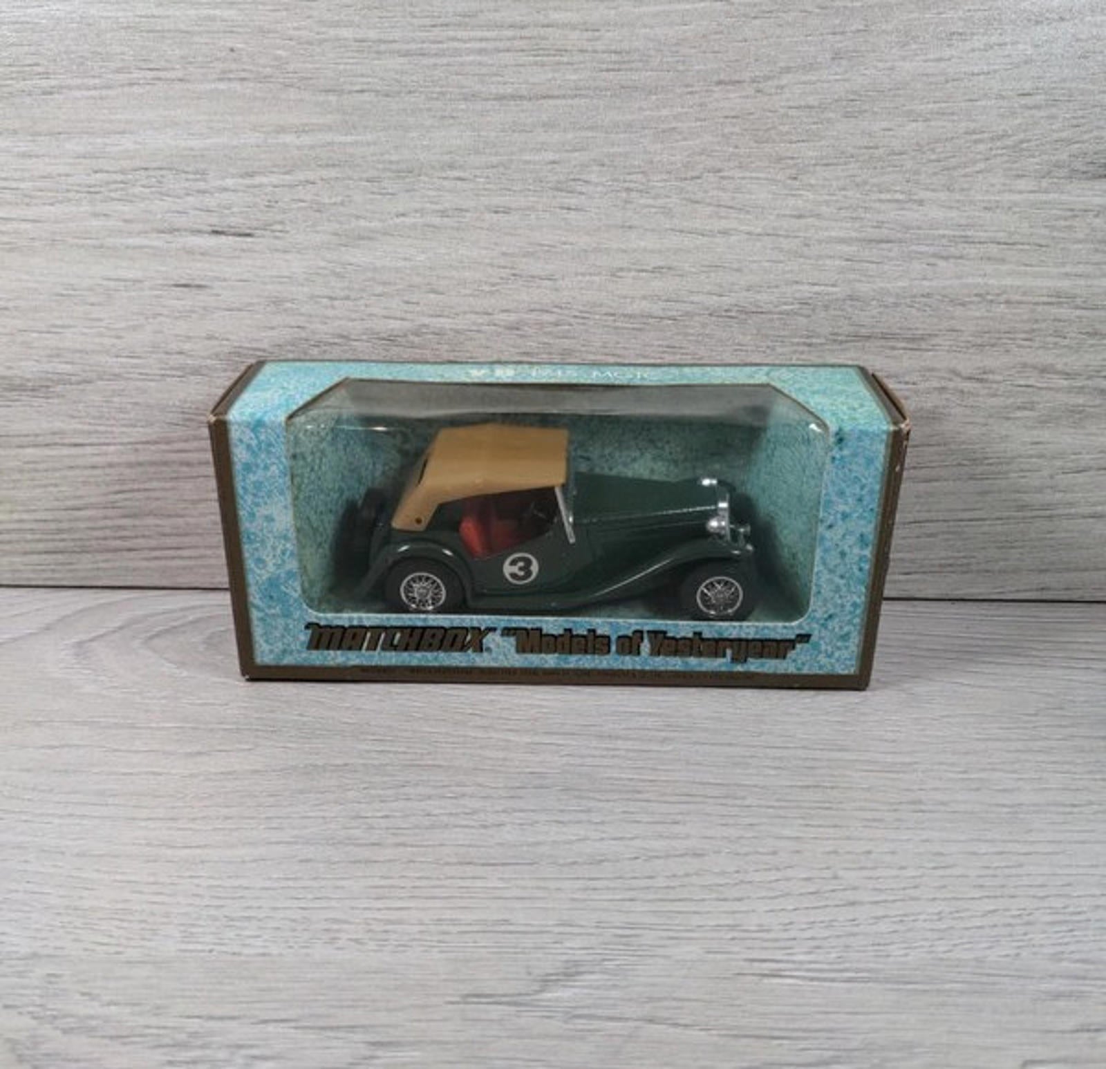 Matchbox Models Of Yesteryear Y-8 1945 MGTC Diecast Car