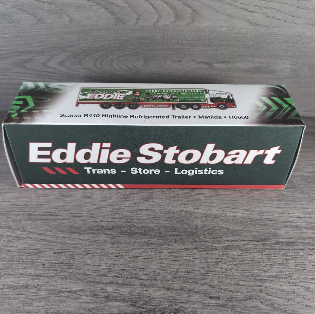 Atlas Editions Eddie Stobart Scania R440 Highline Refrigerated Matilda H6668