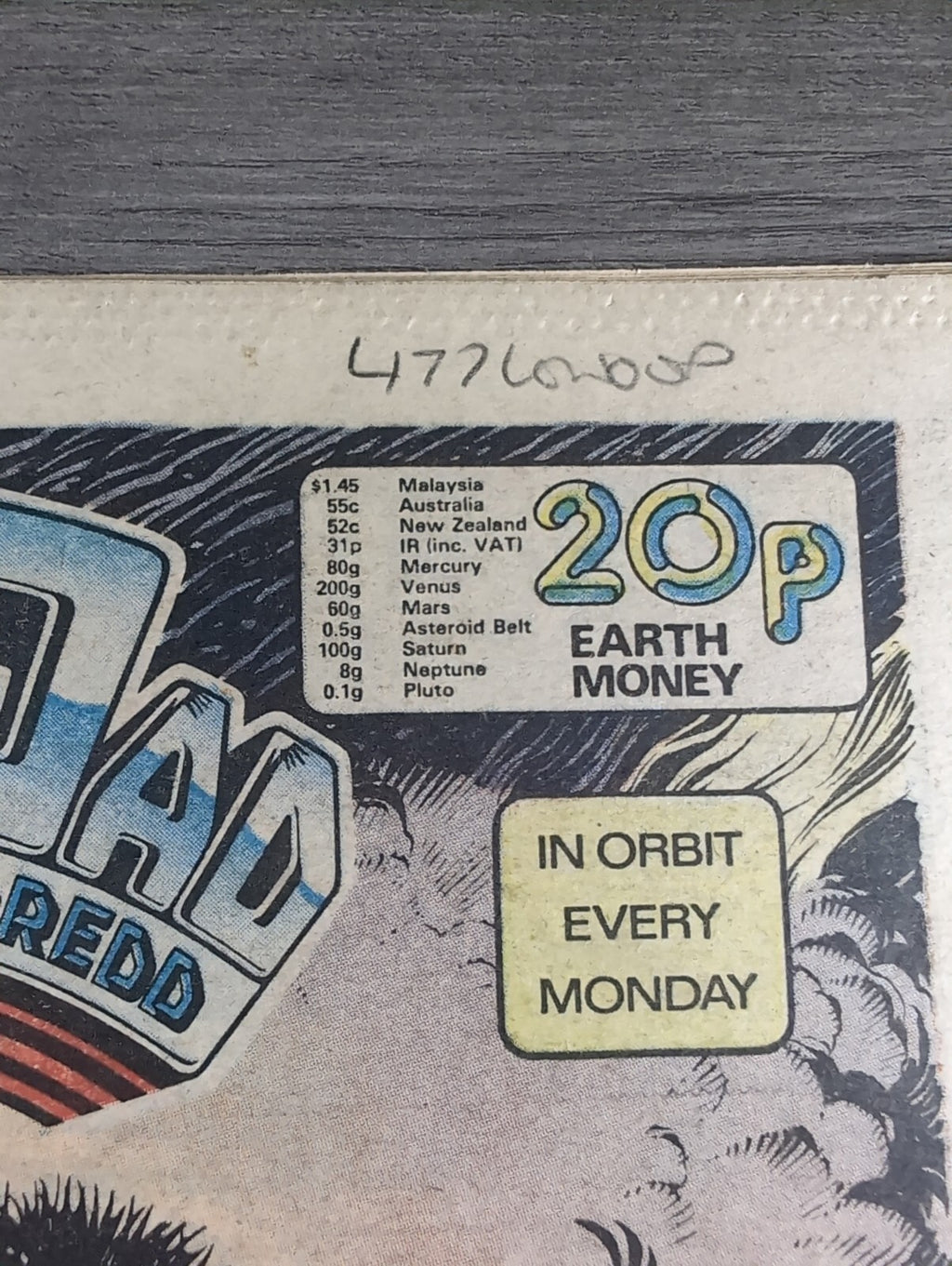 2000AD Prog 341 Featuring Judge Dredd Comic 5th Nov 1983 Vintage Retro Comic