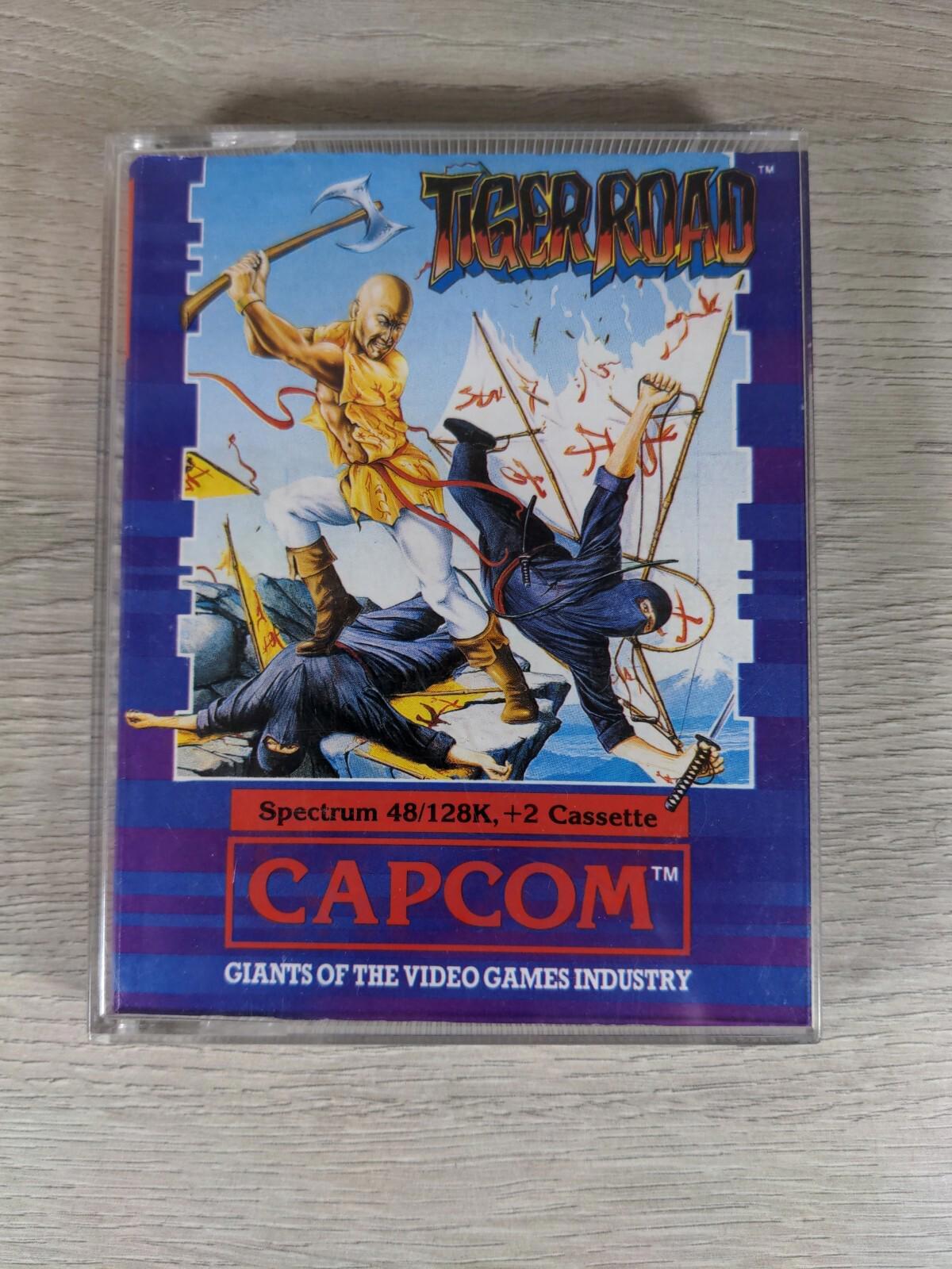 Tiger Road ZX Spectrum 48K 128K Capcom Game Cassette Tested & Working