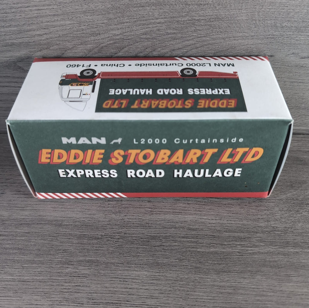 Atlas Editions Eddie Stobart Man L2000 Box Van Valarie Ann F1459 Die-Cast Model