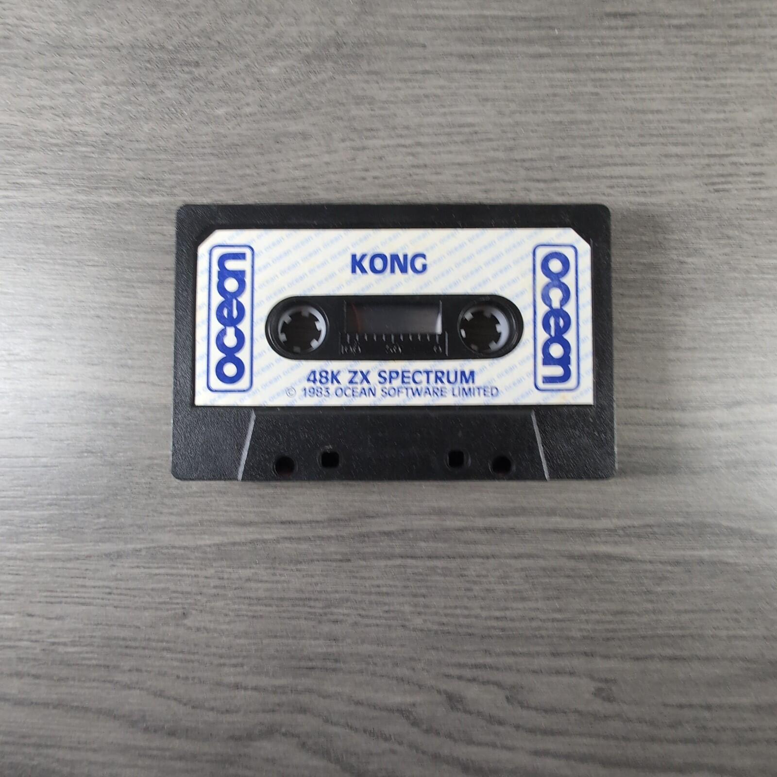 Kong ZX Spectrum 48K Game Tested & Working Vintage Video Game