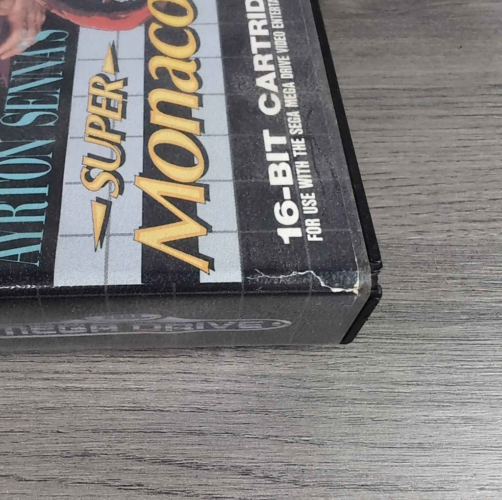 Ayrton Sennas Super Monaco GP II Sega Mega Drive Game Tested & Working