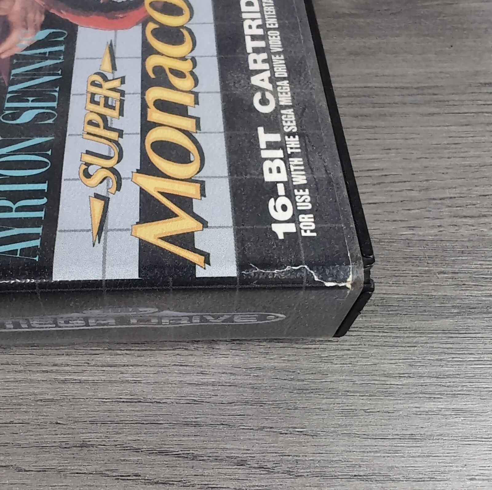 Ayrton Sennas Super Monaco GP II Sega Mega Drive Game Tested & Working