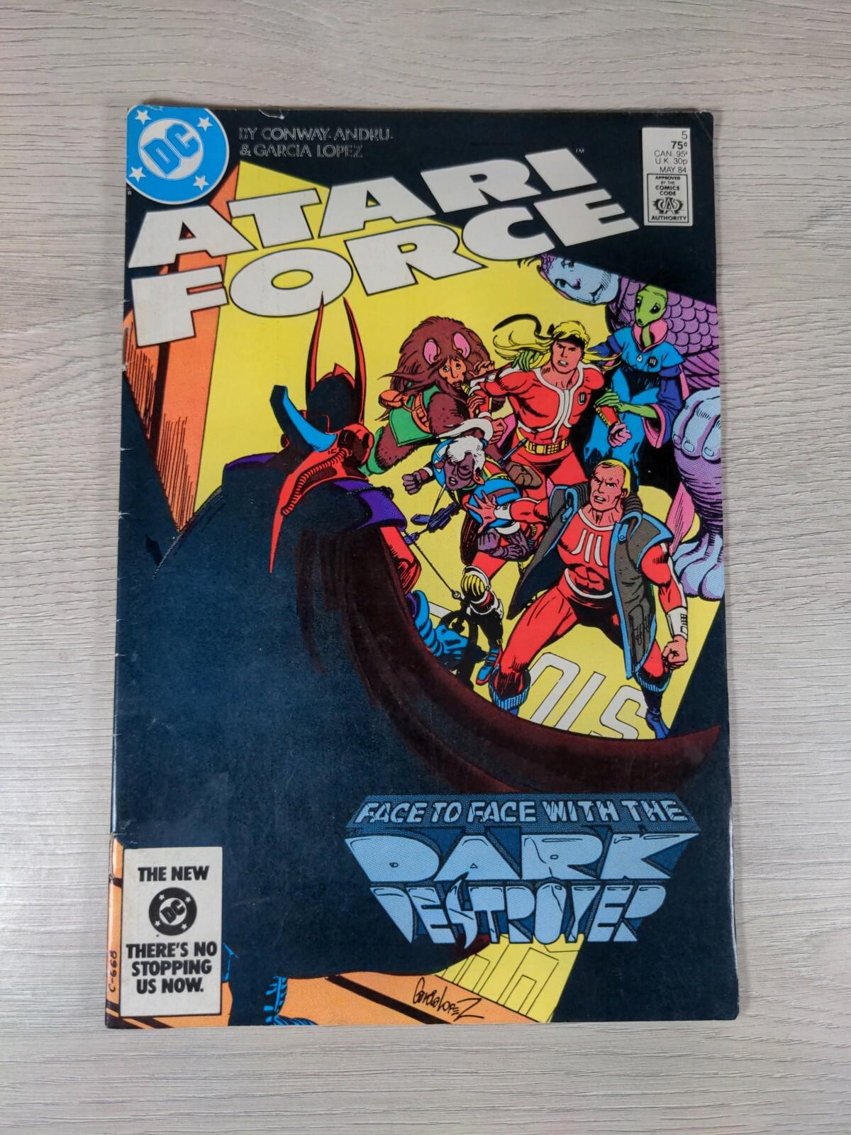 DC Comics Atari Force #5 Vintage Comic 1984 Jerry Conway Jose Luis