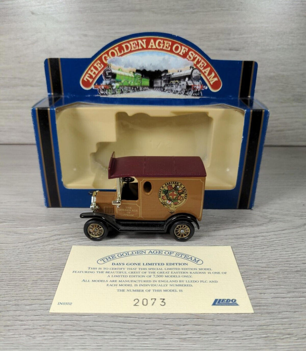 Lledo The Golden Age of Steam 1920 Model T Ford Van 6127 Great Eastern Railway - Retrorama UK