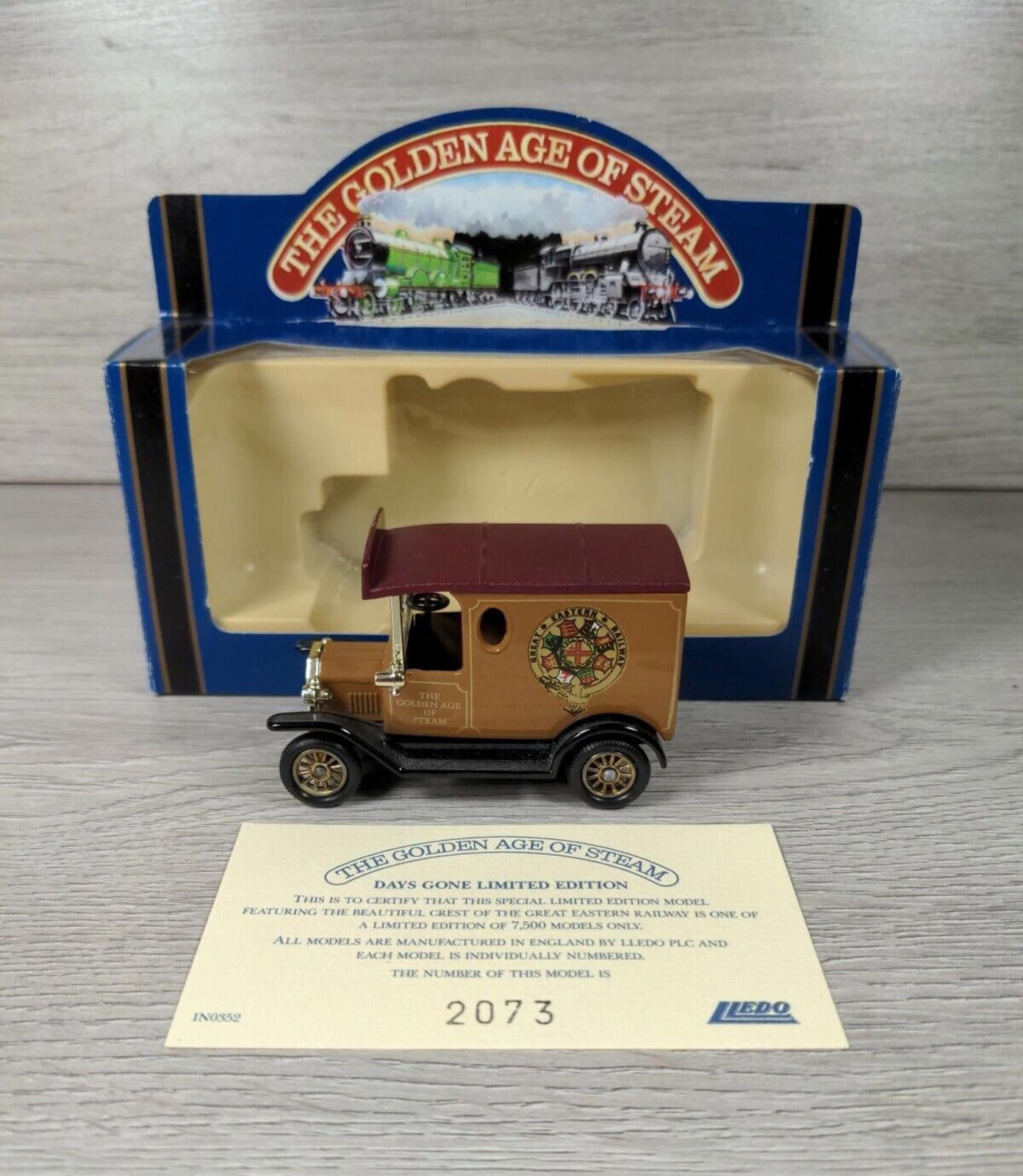 Lledo The Golden Age of Steam 1920 Model T Ford Van 6127 Great Eastern Railway - Retrorama UK