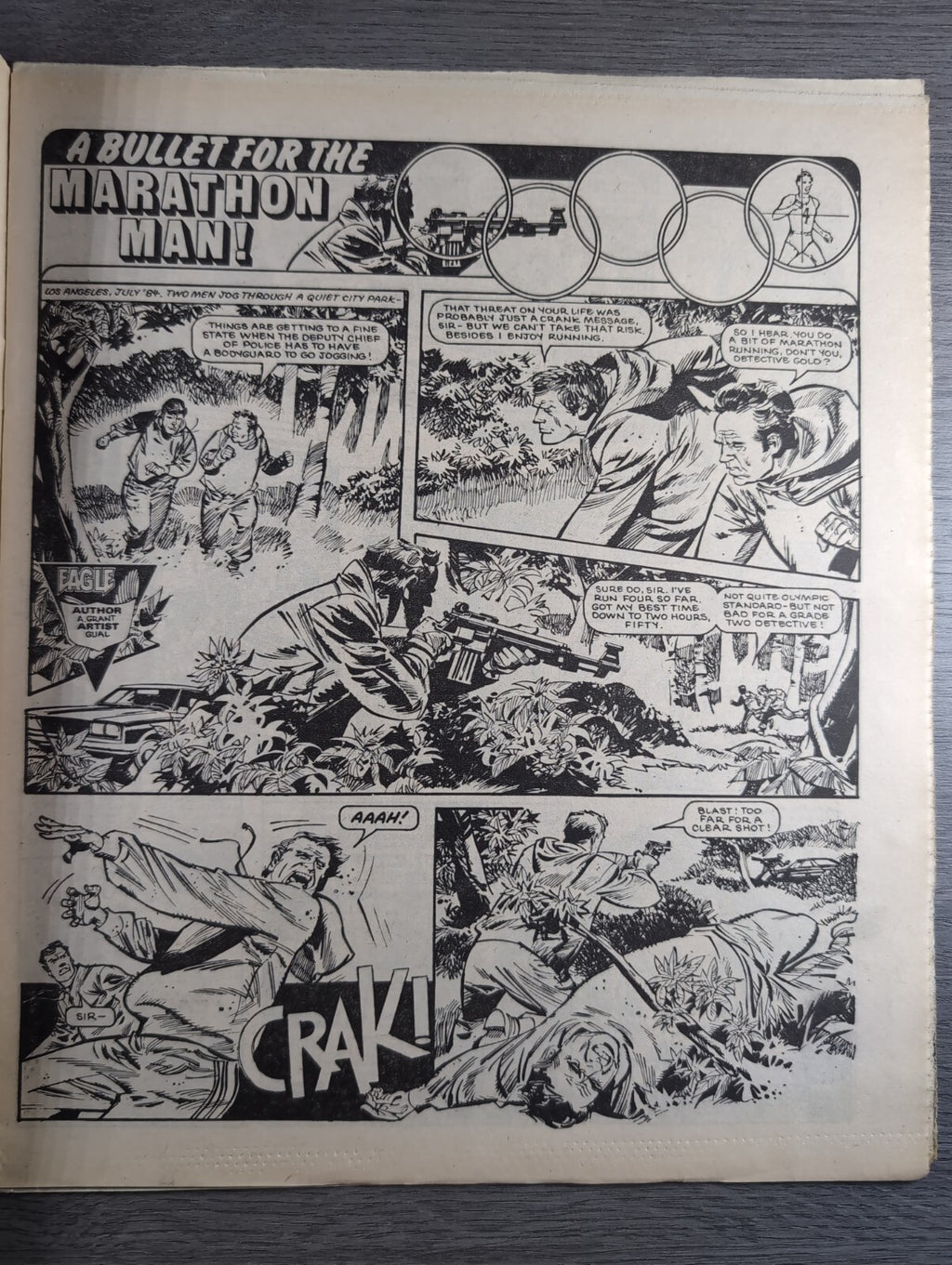 Eagle Comic Issue 26th July 1984  Vintage Retro UK Comic