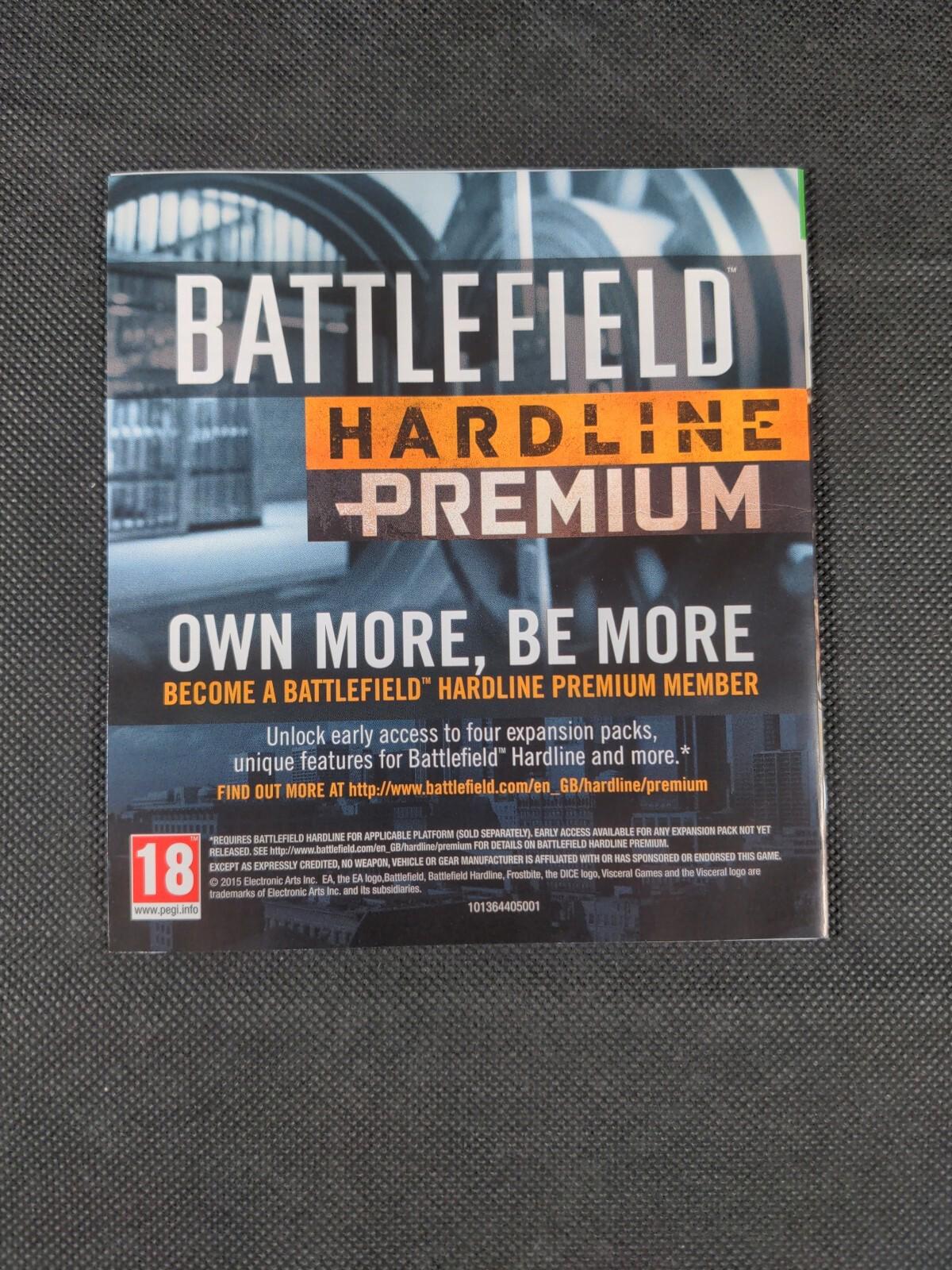Battlefield Hardline Microsoft Xbox One Game Age 18+