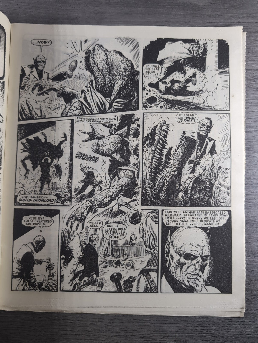 Eagle Comic Issue No. 215 3rd May 1988 Vintage Retro UK Comic
