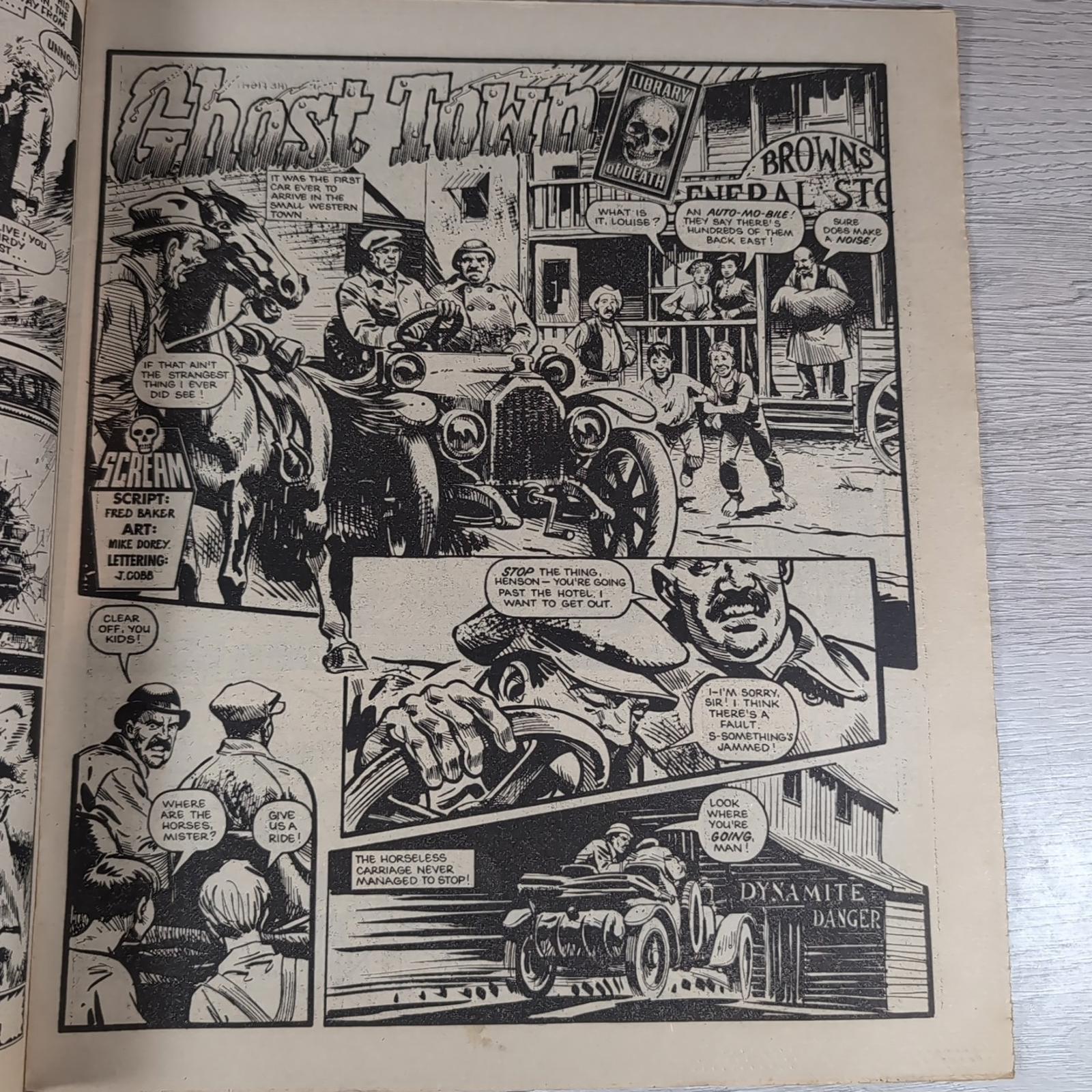 Scream! Comic Issue Number 9 19th May 1984