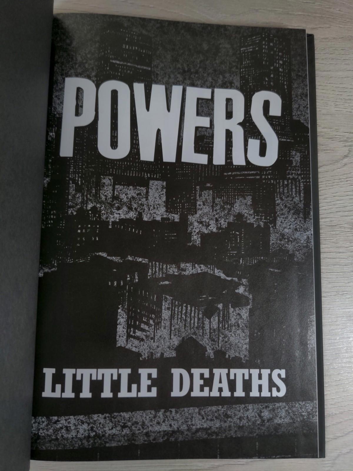 Powers Volume 3: Little Deaths by Brian M Bendis Icon Graphic Novel