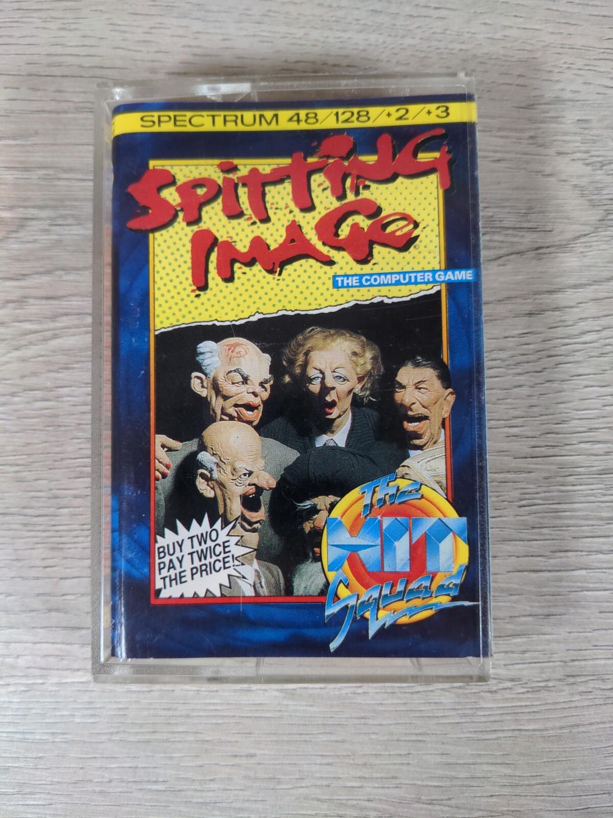 Spitting Image The Computer Game ZX Spectrum 48K  128K Cassette Tested & Working