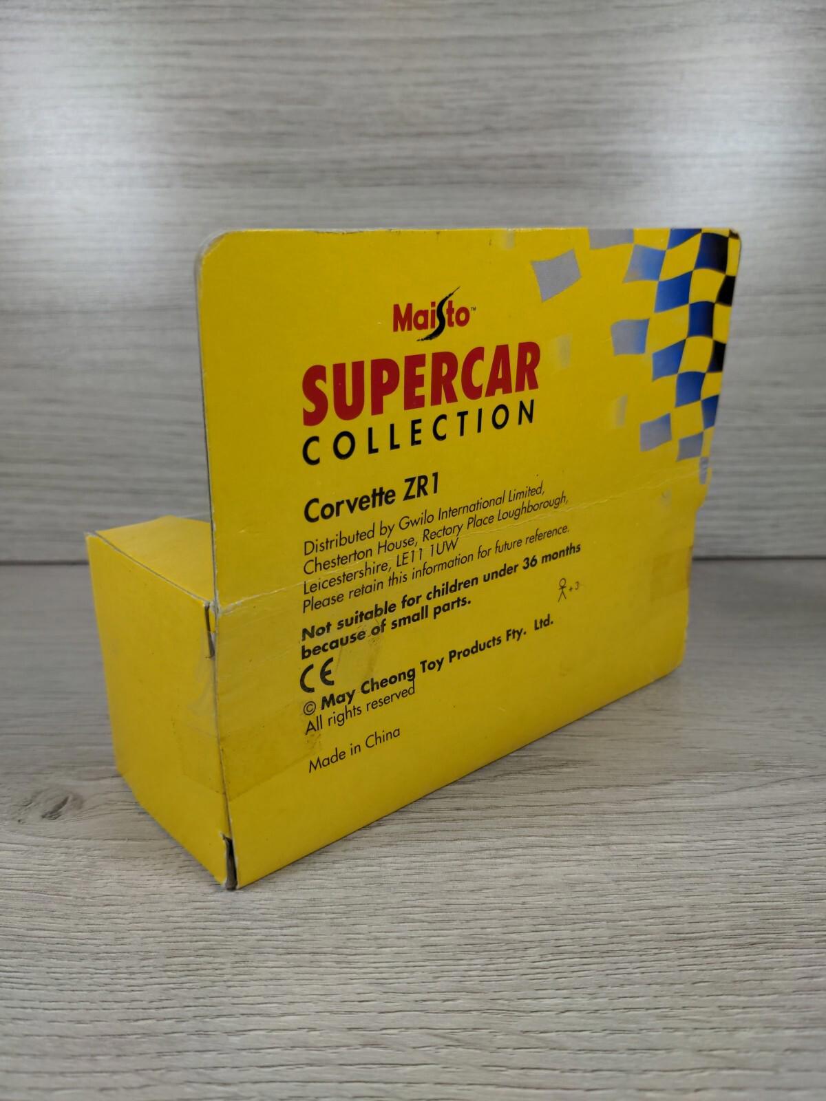 Maisto Supercar Collection Corvette ZR1 - 1:40 Scale Diecast Model - Retrorama UK