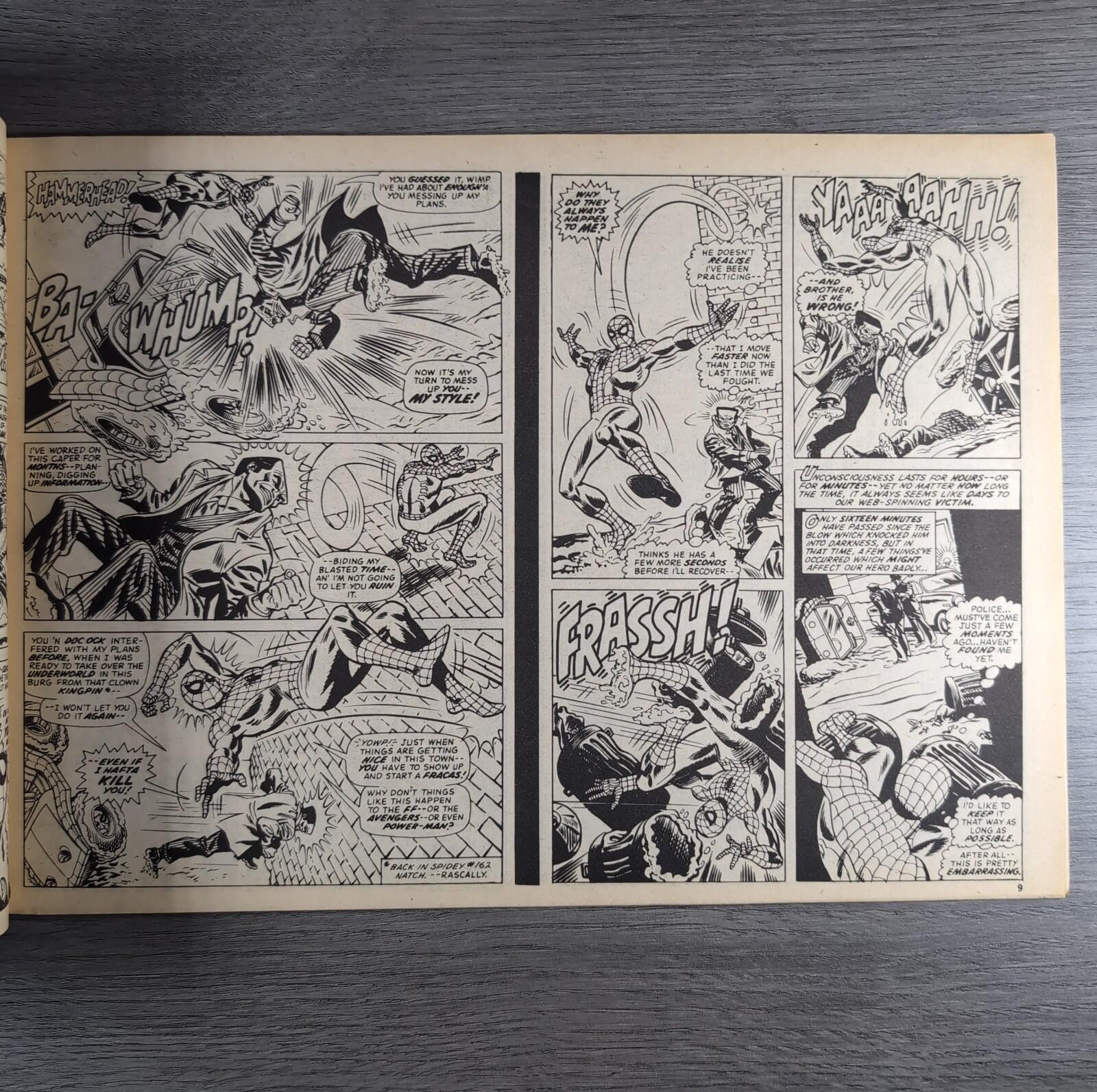 Super Spider-Man With The Super Heroes No. 179 Marvel Comics 14th July 1976