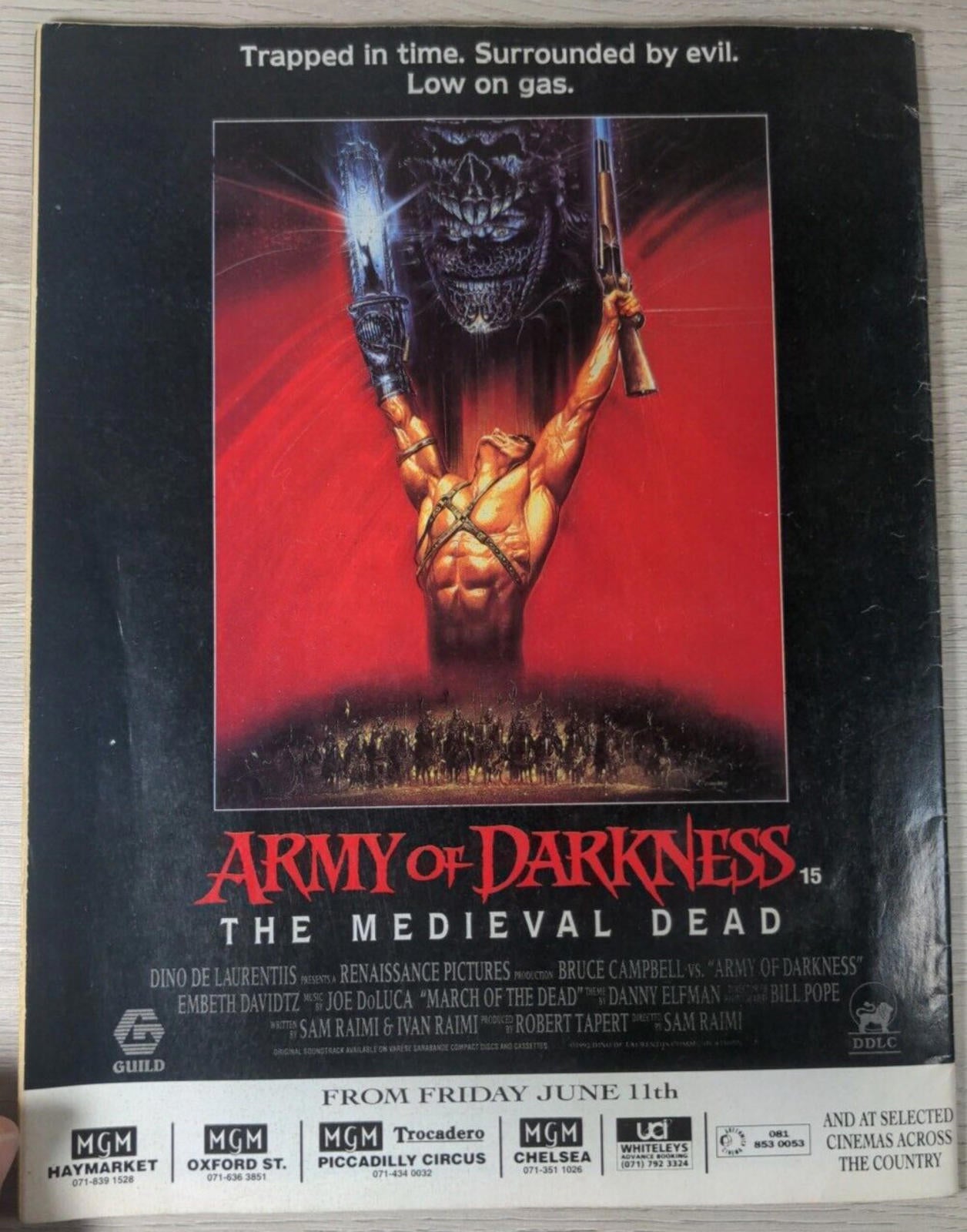 2000AD Featuring Judge Dread Larsens Last Stand Prog#839 June 1993 Vintage Comic