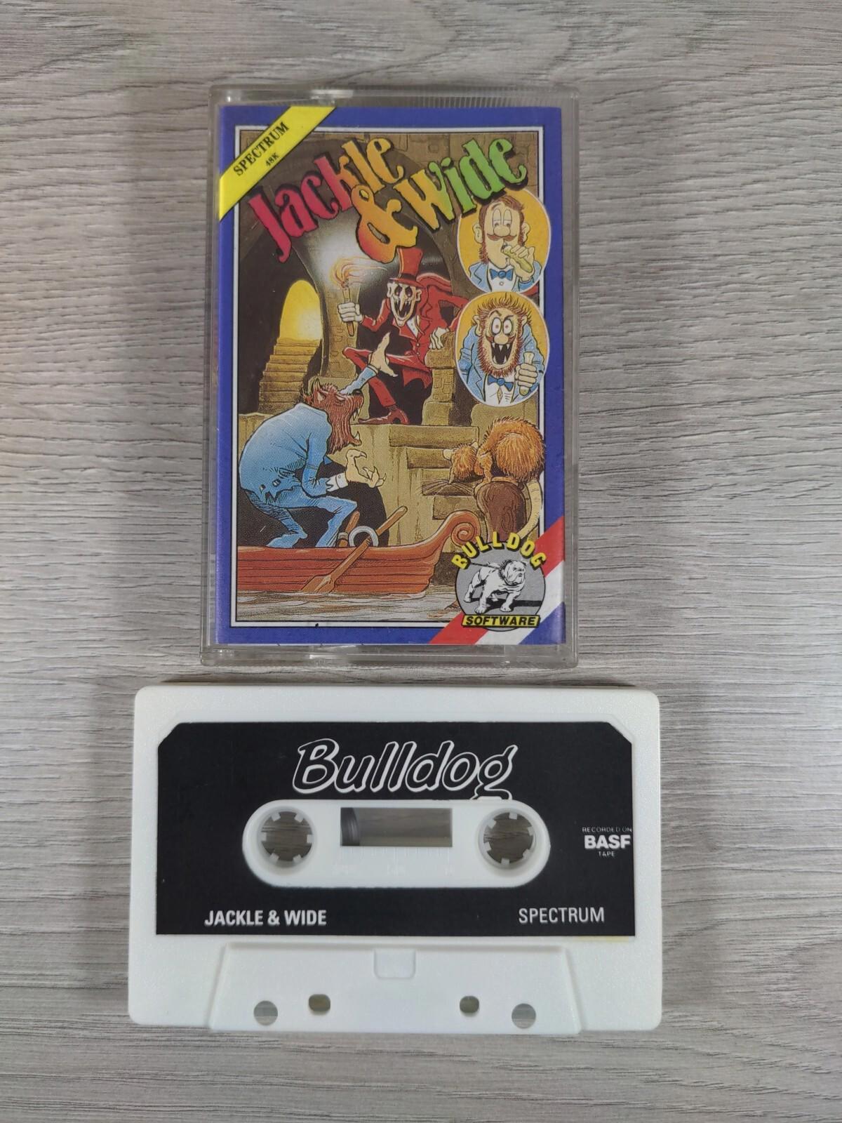 Jackle & Wide ZX Spectrum 48K Game Cassette Tested & Working - Retrorama UK