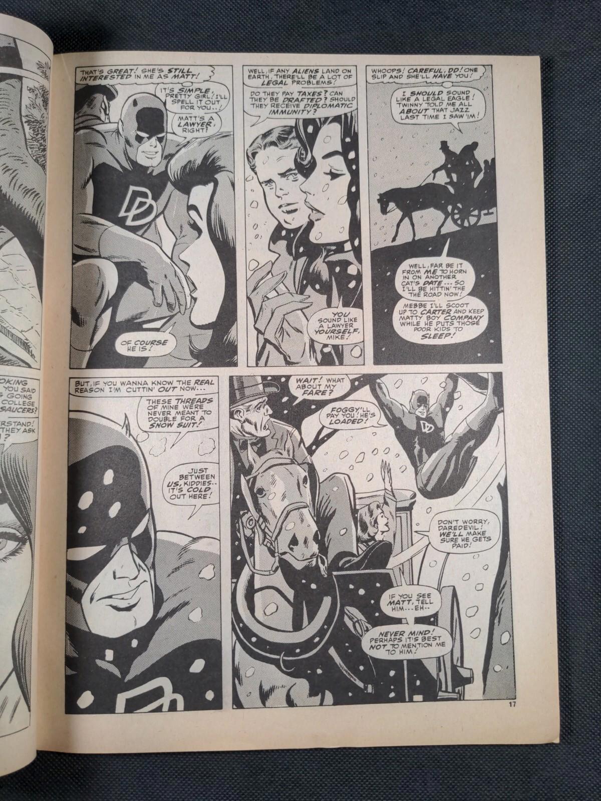 Mighty World of Marvel Issue No 119 January 1975 Marvel UK Vintage Comic