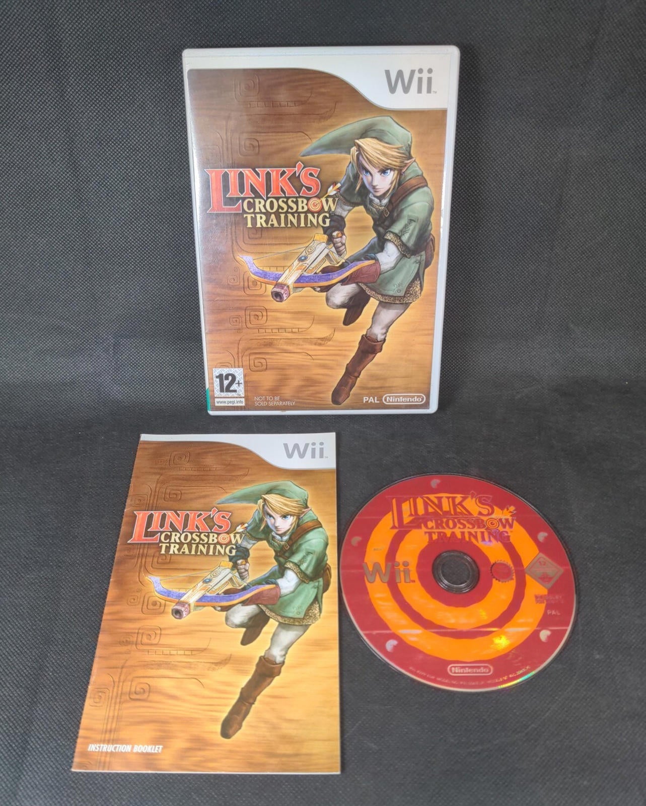 Links Crossbow Training Nintendo Wii Game & Manual