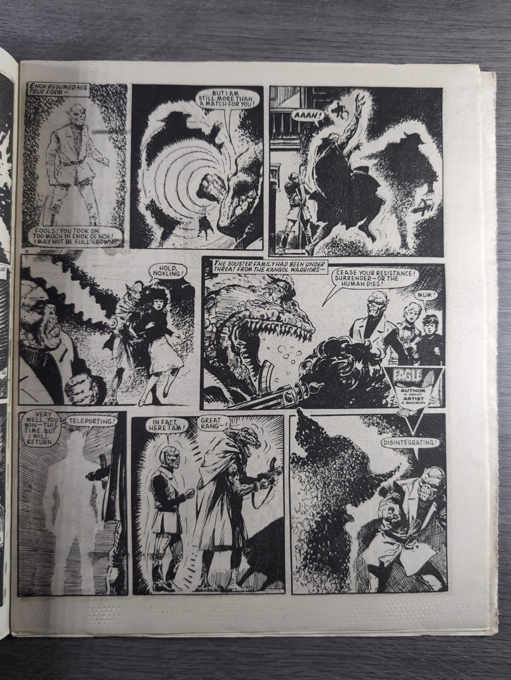 Eagle Comic Issue No. 217 17th May 1986 Vintage Retro UK Comic