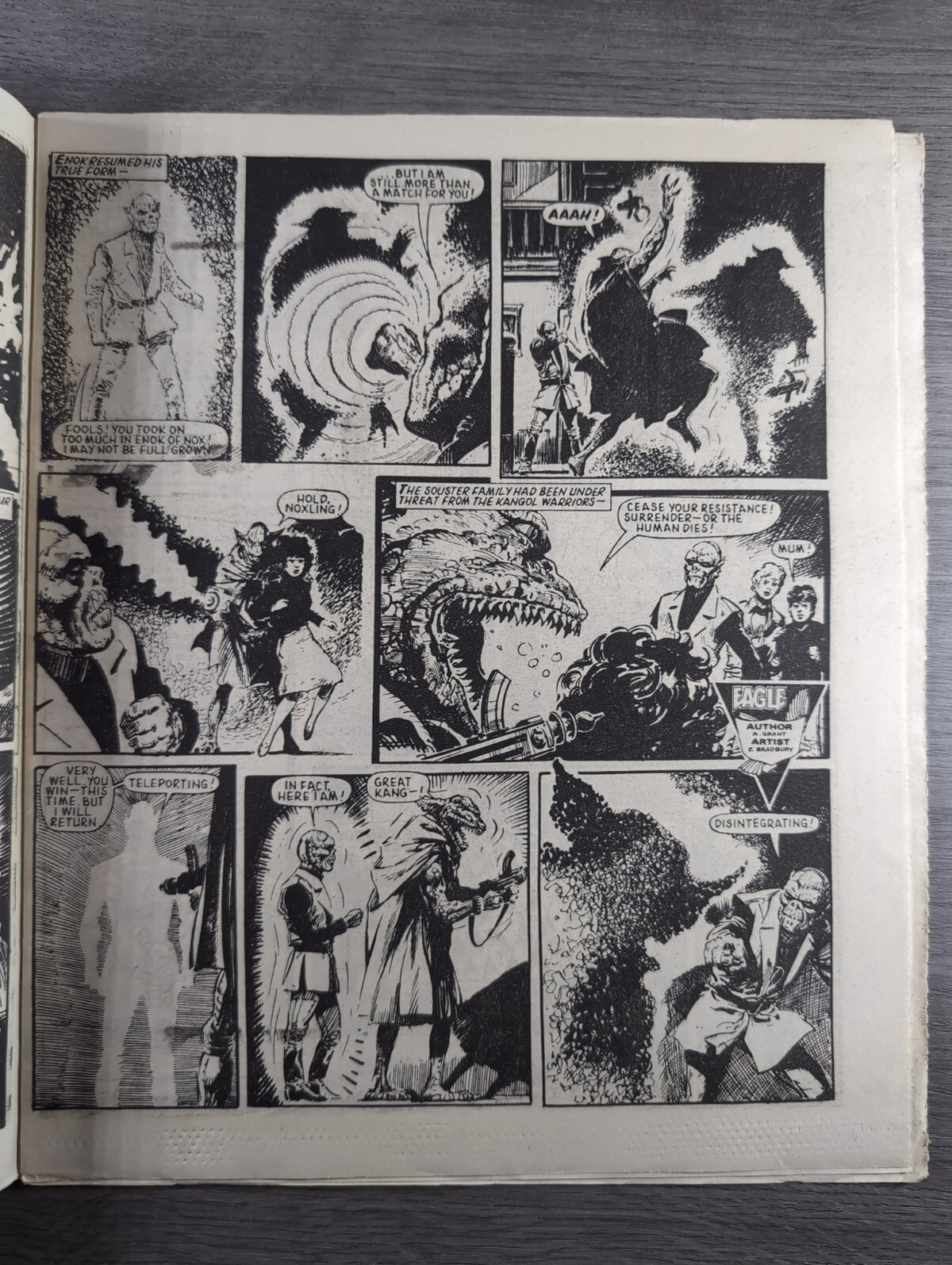 Eagle Comic Issue No. 217 17th May 1986 Vintage Retro UK Comic