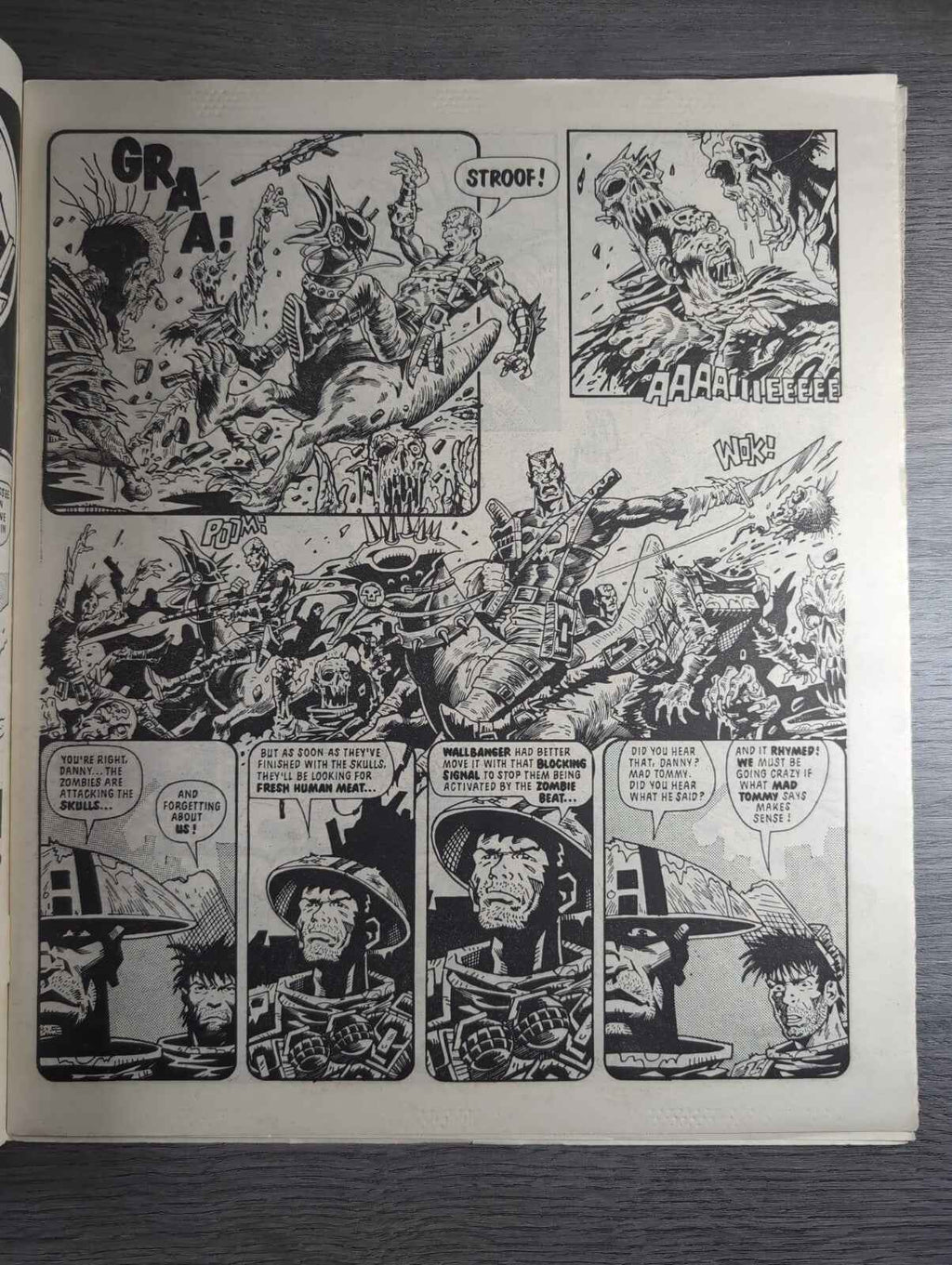 2000AD Prog 511 Featuring Judge Dread Comic 28 Feb 1987 Vintage Retro Comic