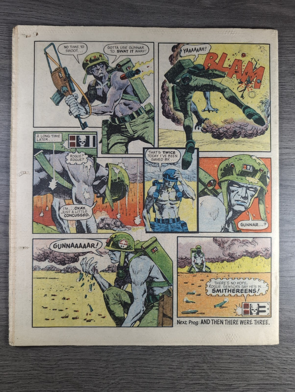 2000AD Prog 358 Featuring Judge Dredd Comic 3rd March 1984 Vintage Retro Comic