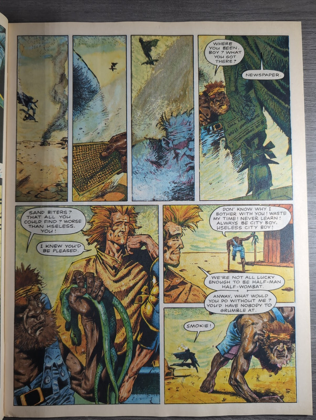 2000AD Prog 654 Featuring Judge Dread Comic 25th Nov 1989 Vintage Retro Comic - Retrorama UK