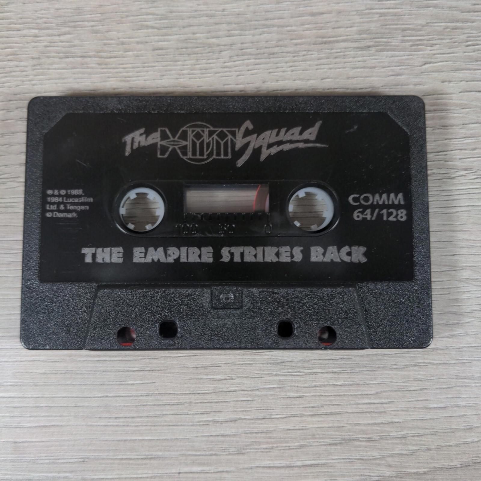 The Empire Strikes Back Commodore 64 C64 Game Cassette Tested & Working