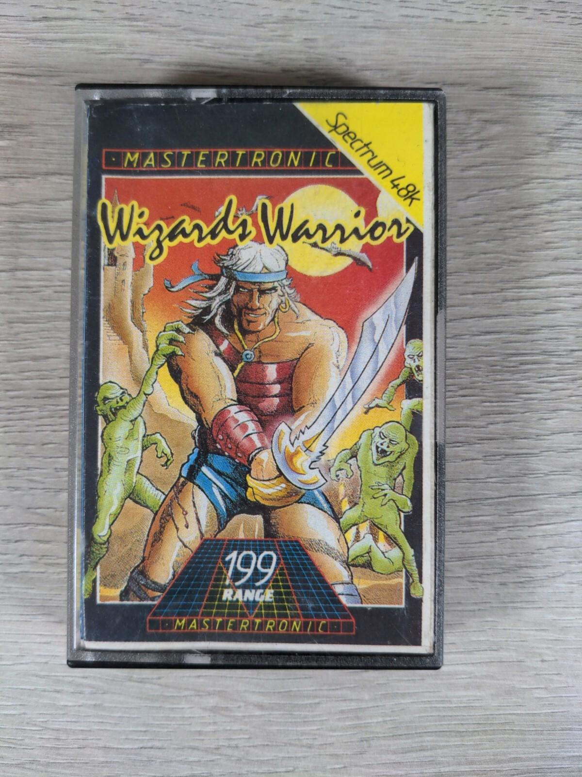 Wizards Warrior ZX Spectrum 48K Game Cassette Tested & Working - Retrorama UK
