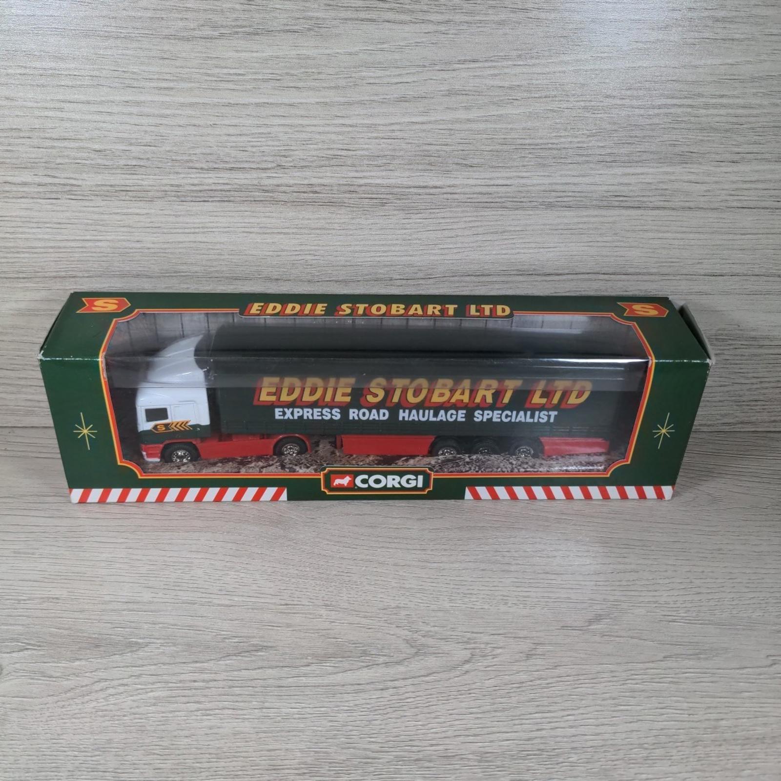 Corgi Eddie Stobart Ltd 59502 ERF Curtainside Trailer Die-Cast Model