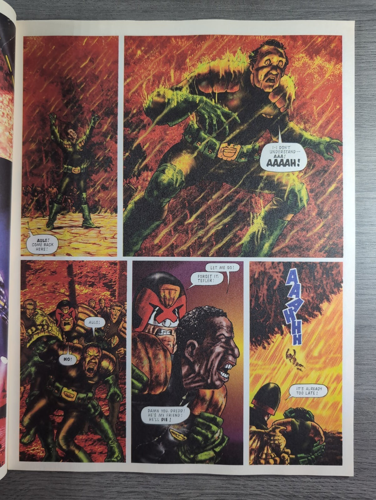 2000AD Prog 908 Featuring Judge Dredd Comic 7th Oct 1994 Vintage Retro Comic
