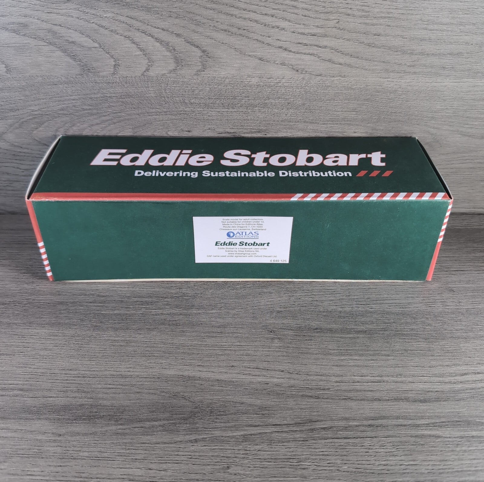 Atlas Editions Eddie Stobart DAF XF105 Space Cab Curtianside Ozzy Jude H113 1:76