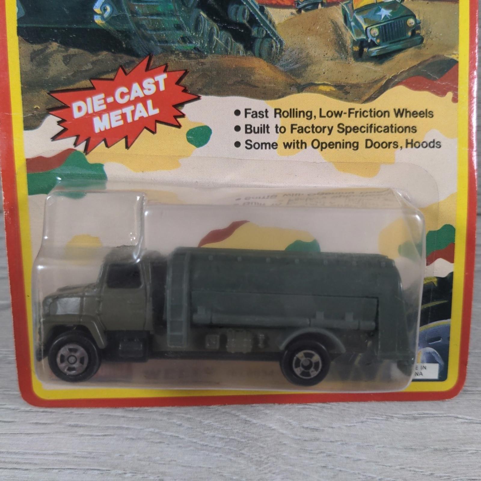 Welly Action Force Military Truck No 8634 Diecast Model 1980s Army Force