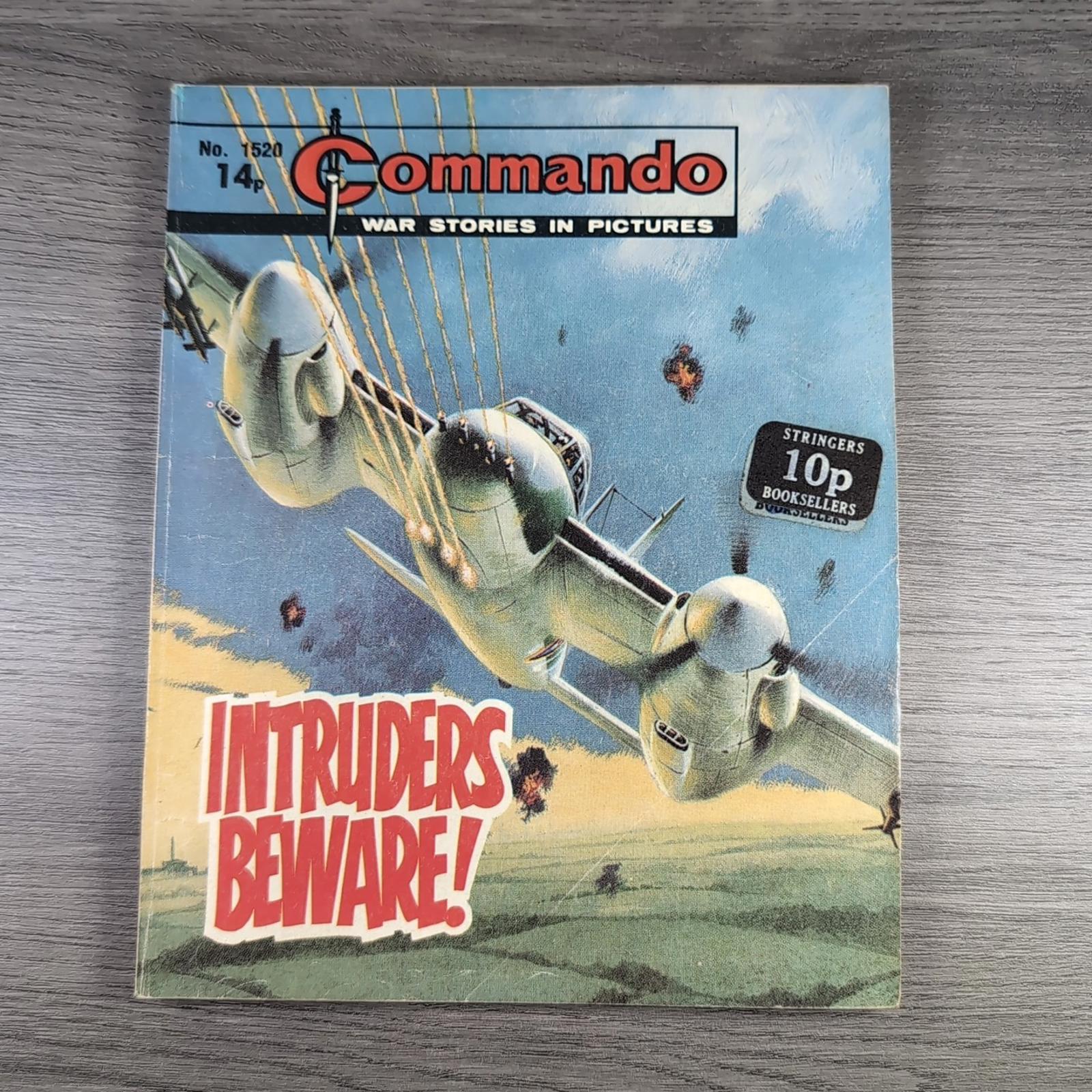 Commando Comic Issue Number 1520 Intruders Beware!