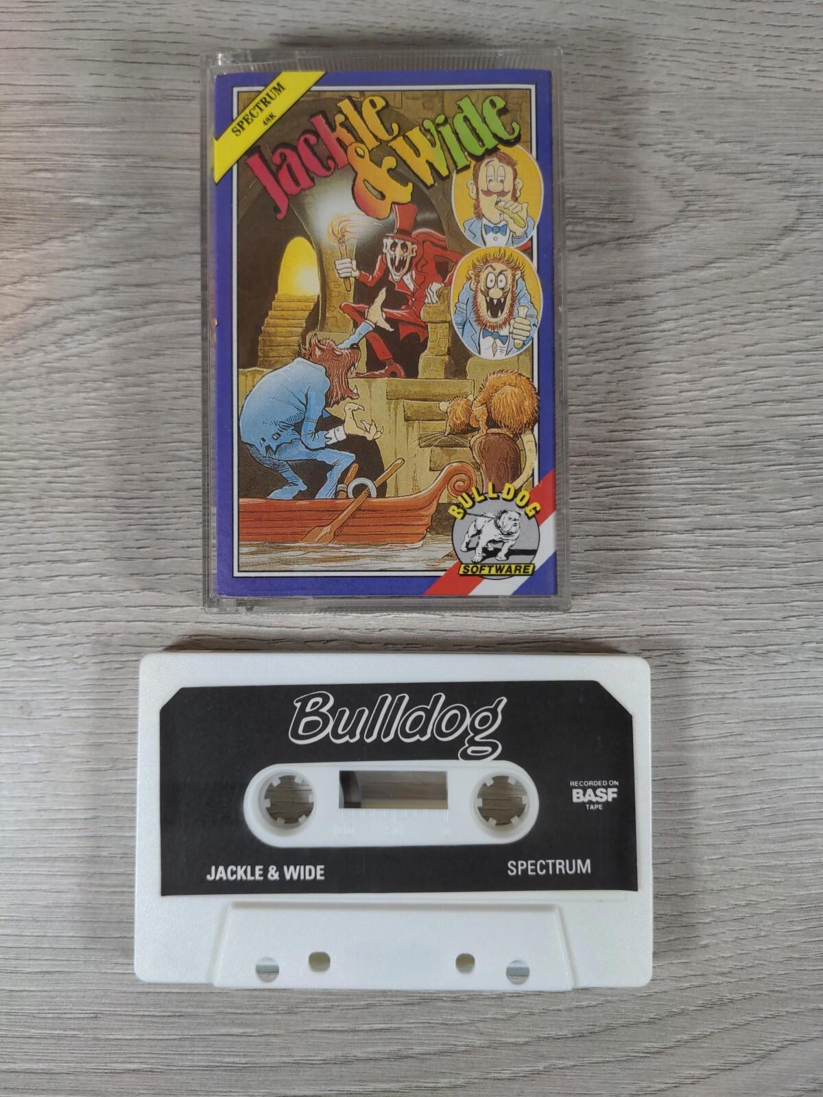Jackle & Wide ZX Spectrum 48K Video Game Cassette Tested & Working