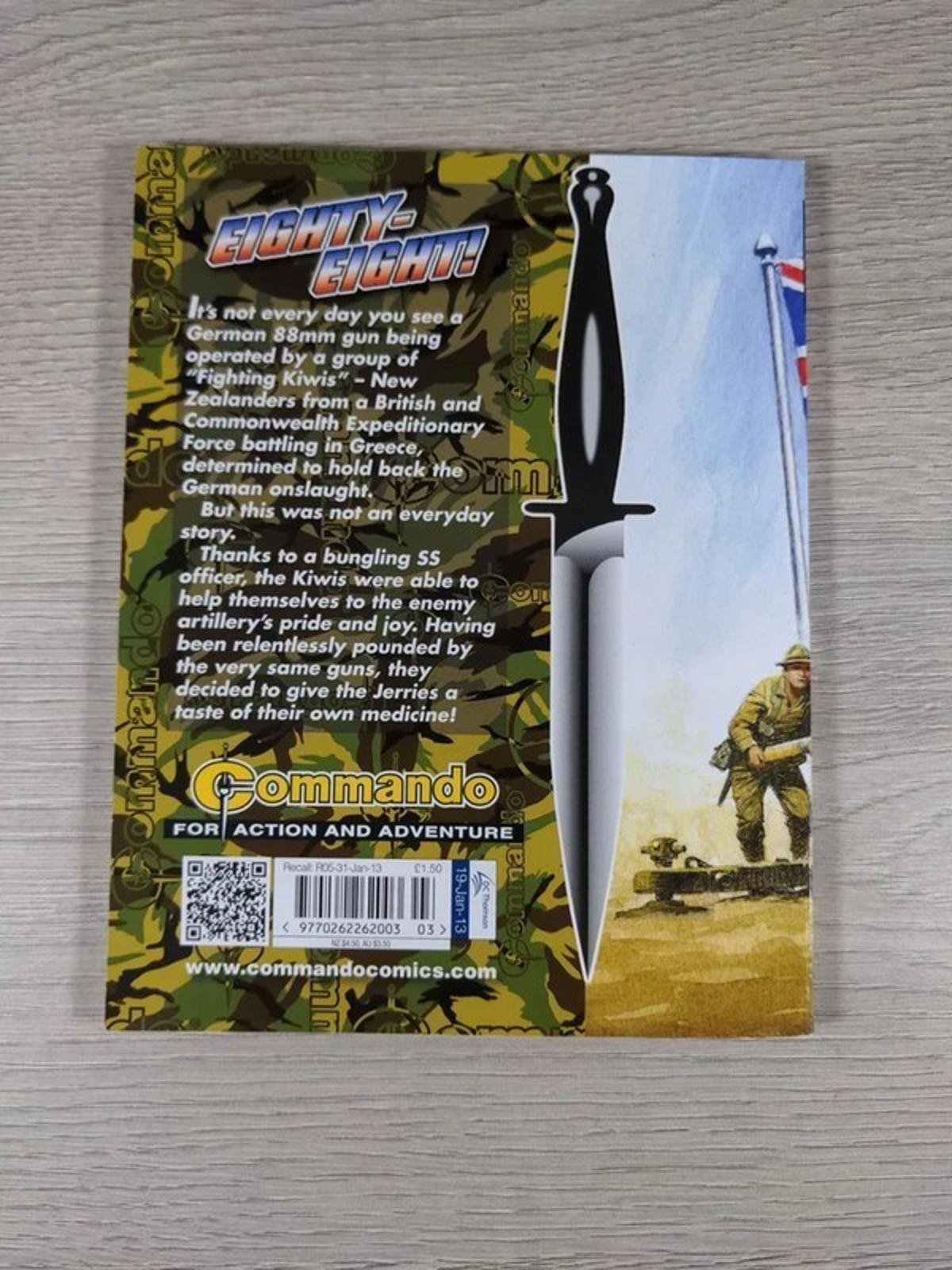 Commando Comic Issue Number 4568 Eighty Eight! - Retrorama UK