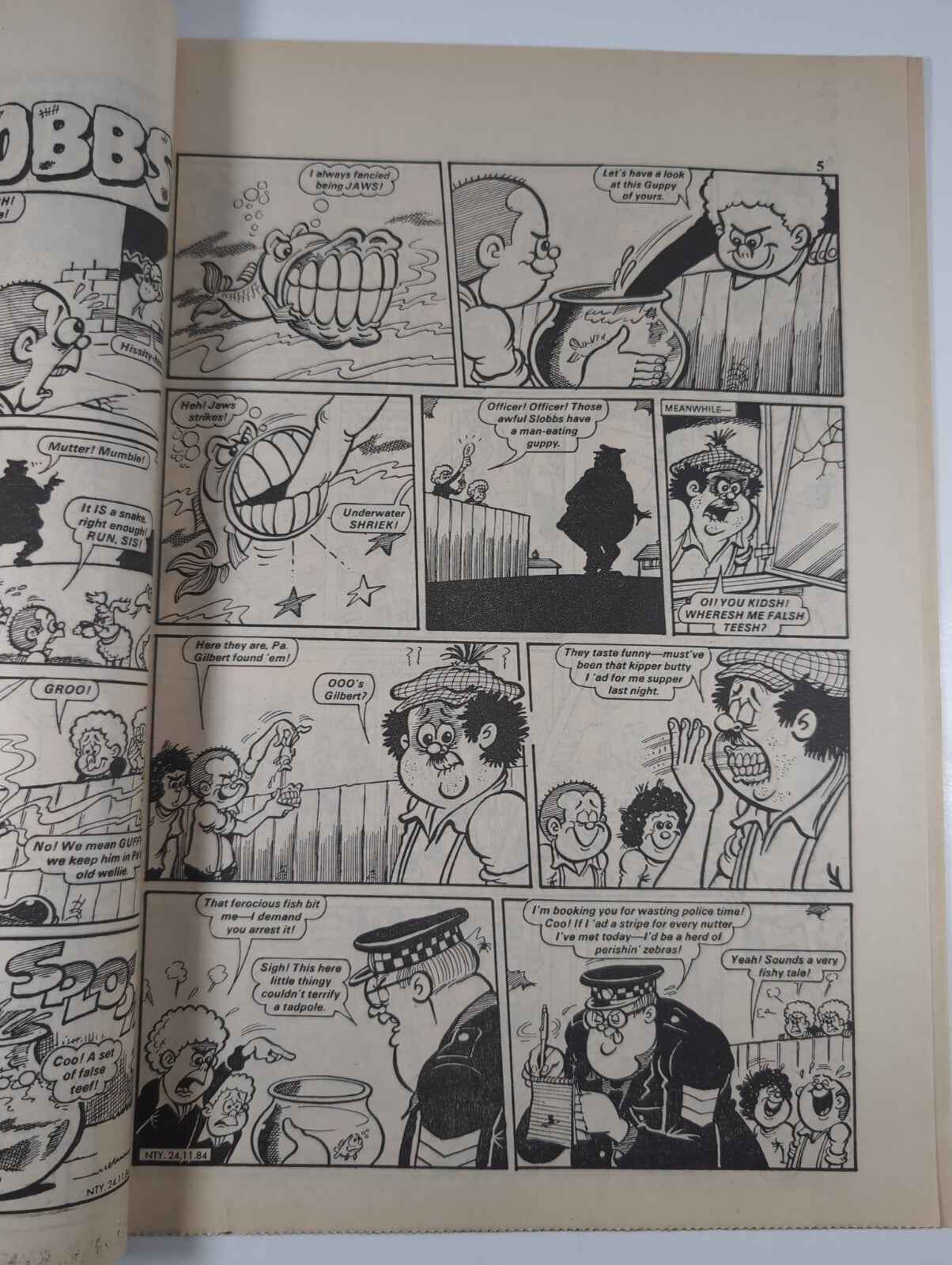 Nutty Comic Featuring Bananaman Issue No. 250 Nov 24th 1984 Vintage Retro Comic