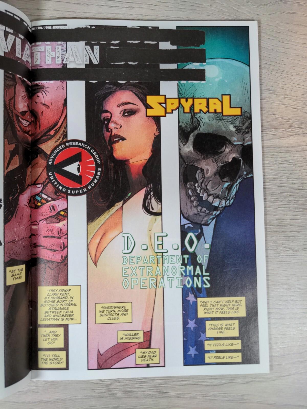 DC Universe: Event Leviathan Comic Issue No 1 2019  6 Issue Mystery Thriller