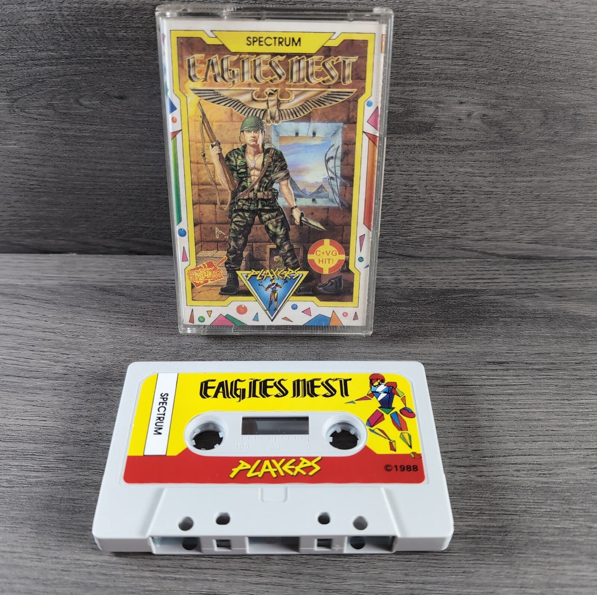 Eagles Nest ZX Spectrum 48/128K Game Tested & Working Retro Vintage Video Game