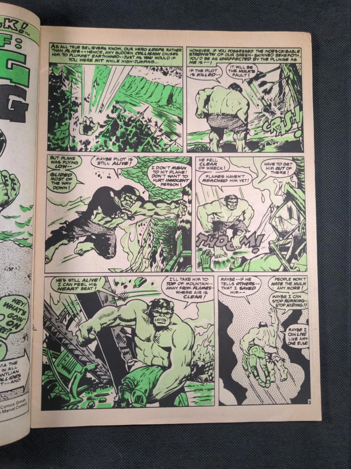 Mighty World of Marvel Issue No 41 July 1973 Vintage Marvel UK Comic