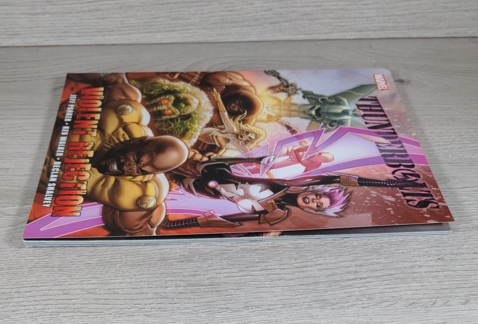 Thunderbolts: Violent Rejection Jeff Parker Paperback 2011 Marvel Graphic Novel