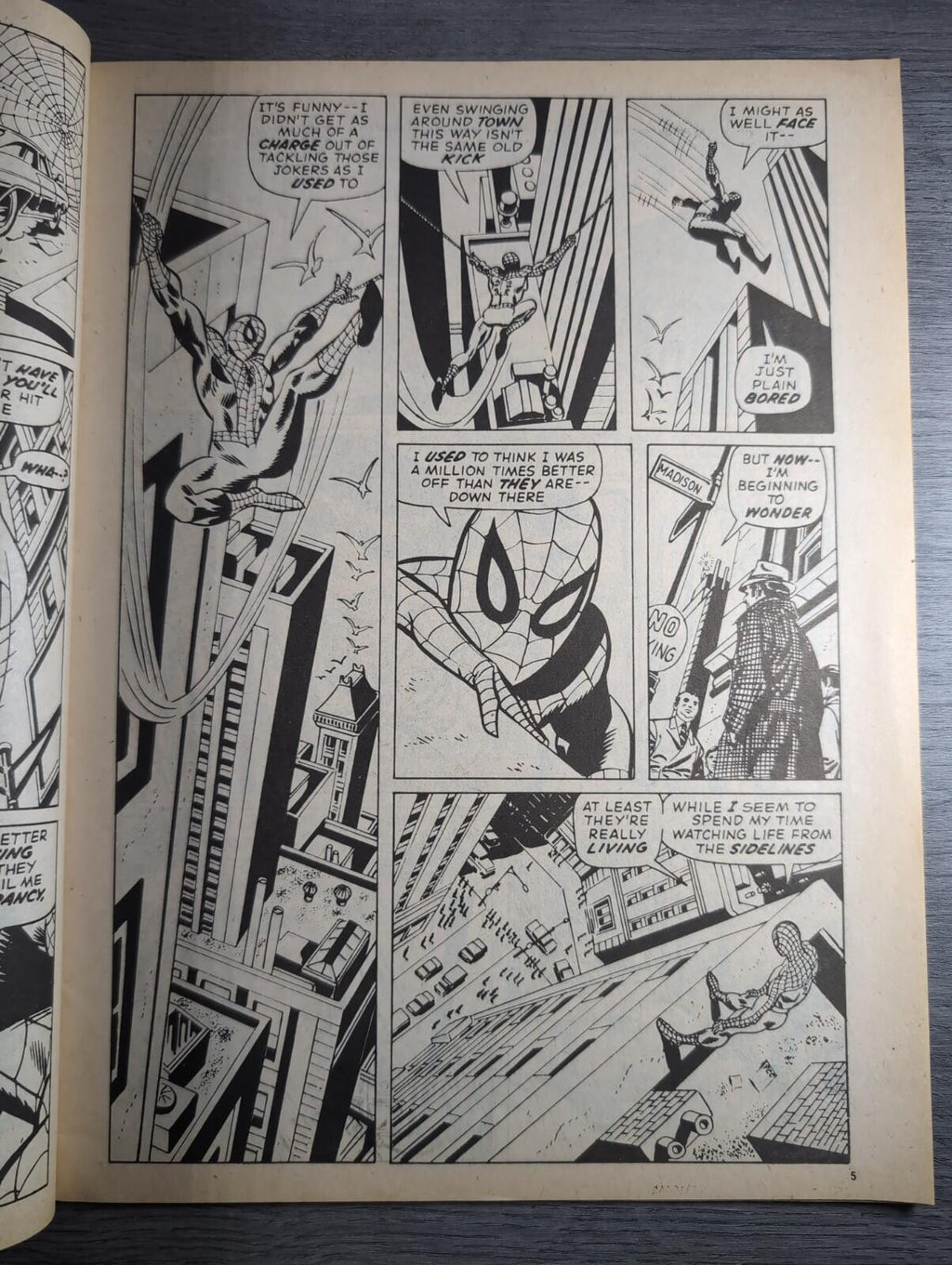 Spider-Man Comics Weekly No 137 Marvel Comics UK 27th September 1975