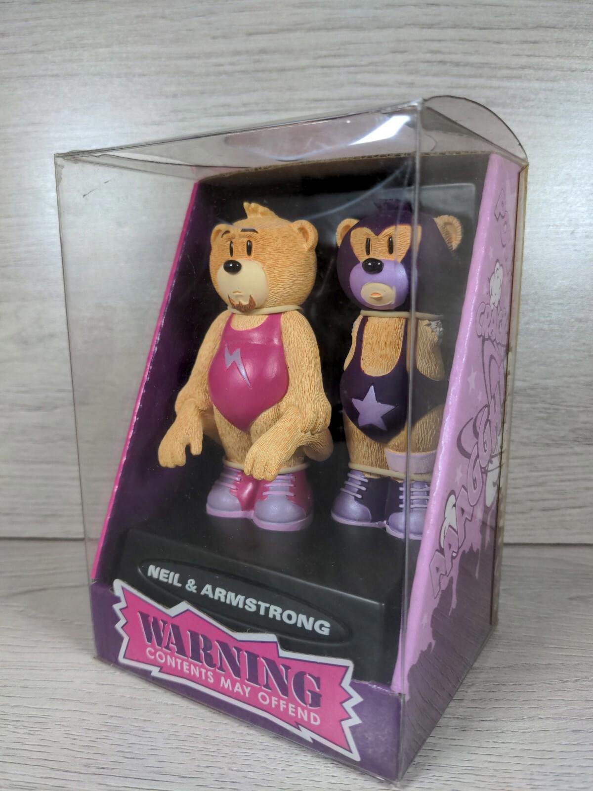 Bad Taste Bears Neil & Armstrong 17620 Collectors Figures By Peter Underhill
