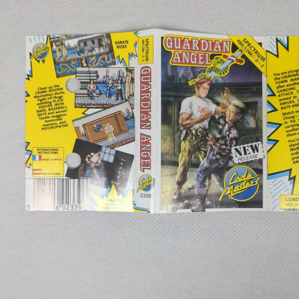 Guardian Angel ZX Spectrum 48K 128K Game Cassette Tested & Working - Retrorama UK